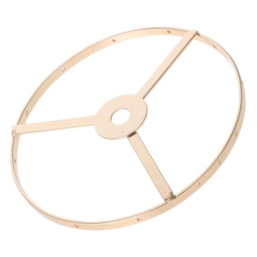 Luxshiny Lampenschirm Ring aus Metall Durchmesser Stabiler Diy Deckenleuchten Halter für Selbstgemachte Lampen und Kronleuchter Einfache Montage Kreatives Design von Luxshiny