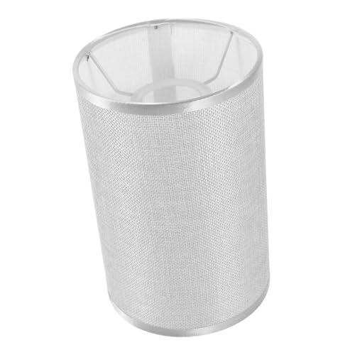 Luxshiny Lampenschirm für Tischlampe Rund aus Stoff Fassung Vielseitig Einsetzbar für Wohnzimmer Schlafzimmer und Leicht Installierbar Design von Luxshiny
