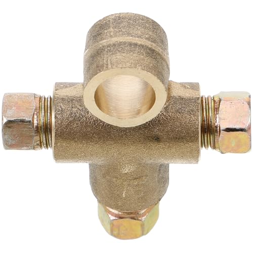 Luxshiny Messing Bremsleitungsanschluss Gewinde Fach Verteiler für und Bremsleitungen Präzise Verarbeitung Vielseitige Anwendung Robuste Bauweise von Luxshiny