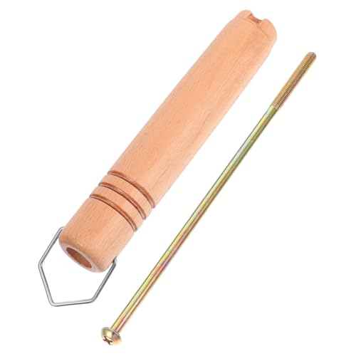 Luxshiny Milch Pot -Suppe Topf Holzgriff Reparatur von Topfgriffen Suppentopfgriff ersetzen antihaftbeschichteter Topfgriff Topfgriffsicherung Küchentopfgriff hölzern Khaki von Luxshiny