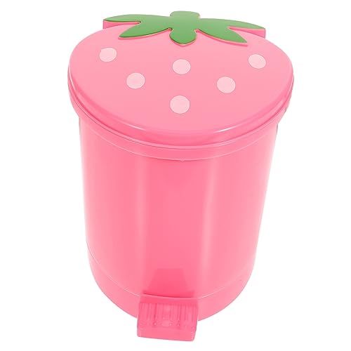 Luxshiny Mini Mülleimer für Schreibtisch Niedlicher Dekorativer Abfalleimer Cartoon Form für Küche Schlafzimmer und Wohnzimmer mit Deckel für Geruchsisolierung Luxshiny Mini Mülleimer für Schreibtisch Niedlicher Dekorativer Abfalleimer Cartoon Form für Küche Schlafzimmer und Wohnzimmer mit Deckel für Geruchsisolierung von Luxshiny