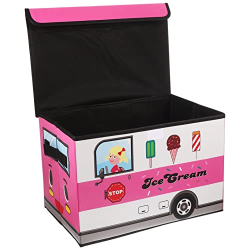 Luxshiny Multi Funktions Spielzeugbox für Faltbare und Strapazierfähige Aufbewahrungsbox mit Cartoon zur Organisation Kleidung Pinken Eiscreme Design Luxshiny Multi Funktions Spielzeugbox für Faltbare und Strapazierfähige Aufbewahrungsbox mit Cartoon zur Organisation Kleidung Pinken Eiscreme Design von Luxshiny