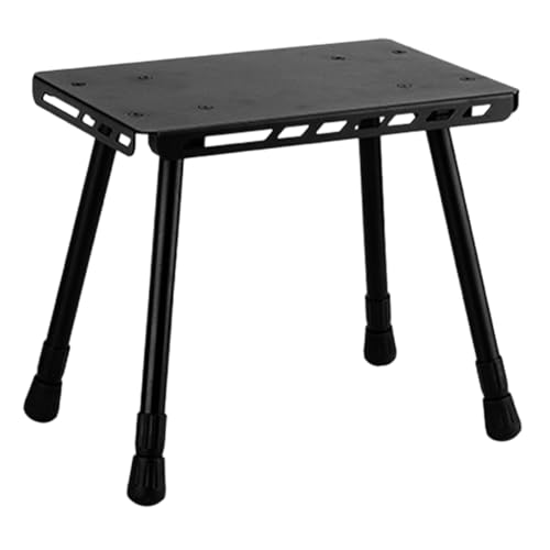Luxshiny Multifunktionaler Klapptisch Kleiner Campingtisch für Picknick Garten und Outdoor Aktivitäten und Tragbar Langlebig und Leicht für Reisen von Luxshiny
