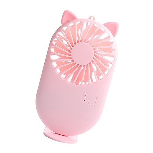 Luxshiny Pocket USB Mini Fan Tragbarer Handventilator für Zuhause und Büro USB Aufladbar Leiser Tischventilator für Reisen von Luxshiny