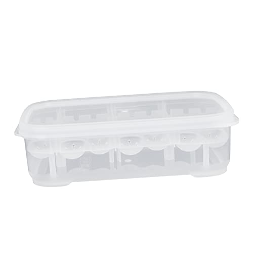 Luxshiny Professionelle Fächer Reptilienzuchtbox Transparente Brutbox für Eidechsen Schildkröten und Haustier Eier Leicht zu Reinigen Wiederverwendbar Verbessertes Brutverhalten von Luxshiny