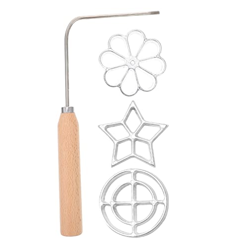 Luxshiny 1satz Aluminium Waffeleisen Mit Griff Teiliges Snack Mold Für Frittierte Leckereien Wie Öl-dumplings Und Shrimp Cakes Antihaftbeschichtung Und Robustes Design Luxshiny 1satz Aluminium Waffeleisen Mit Griff Teiliges Snack Mold Für Frittierte Leckereien Wie Öl-dumplings Und Shrimp Cakes Antihaftbeschichtung Und Robustes Design von Luxshiny