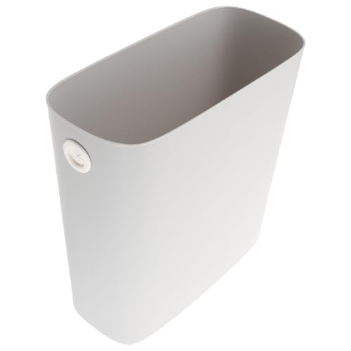 Luxshiny Narrow Space Mülltonne Aus Kunststoff Schmaler Abfalleimer Mit Großem Öffnungsdesign Für Büro Bad Schlafzimmer Und Küche Platzsparend Und Langlebig von Luxshiny