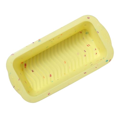 Luxshiny Silikon Brotbackform Rechteckige Kastenform aus Hitzebeständigem Silikon Antihaftbeschichtet für Toast Brot und Kuchen Wiederverwendbar und Leicht zu Reinigen für DIY Backprojekte von Luxshiny