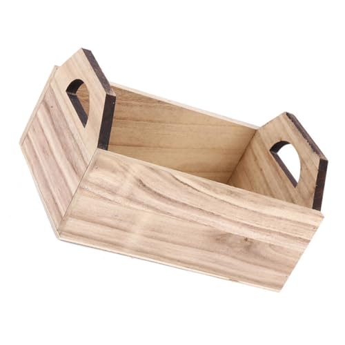 Luxshiny Sortierkasten aus Holz Multifunktionale Aufbewahrungsbox für Tisch Desktop Organisation Platzsparend für Zuhause oder Büro Design Leicht zu Reinigen von Luxshiny