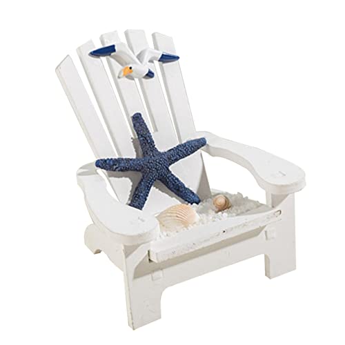 Luxshiny Strandstuhl Holzstuhl Ornament Mediterraner Strandstuhl Figur für Büro und Schlafzimmer aus Einzigartiges Design für Entspannte Luxshiny Strandstuhl Holzstuhl Ornament Mediterraner Strandstuhl Figur für Büro und Schlafzimmer aus Einzigartiges Design für Entspannte von Luxshiny