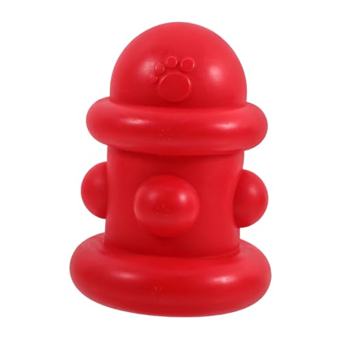 Luxshiny TPR Hundespielzeug Feuerwehrhydrant Robust Für Aggressive Kauer Welpen Beißspielzeug Interaktiv Zahnreinigung Haustiertraining Rot Luxshiny TPR Hundespielzeug Feuerwehrhydrant Robust Für Aggressive Kauer Welpen Beißspielzeug Interaktiv Zahnreinigung Haustiertraining Rot von Luxshiny