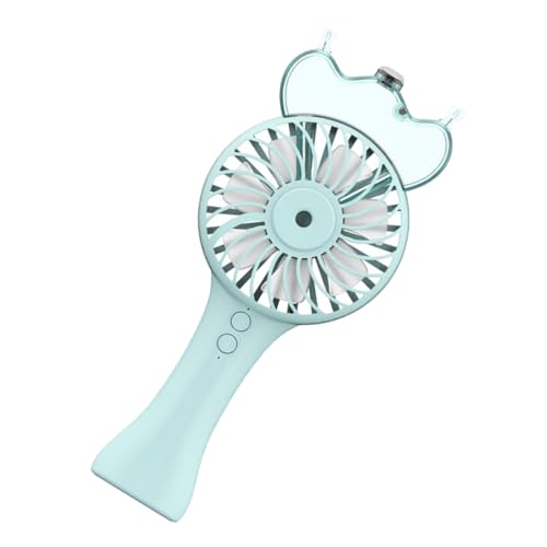 Luxshiny Tragbarer Handheld Spray Multifunktionaler Mini mit Wassersprühen für Reisen im Freien Grün USB Wiederaufladbar Leicht und Handlich für Büro und Camping von Luxshiny