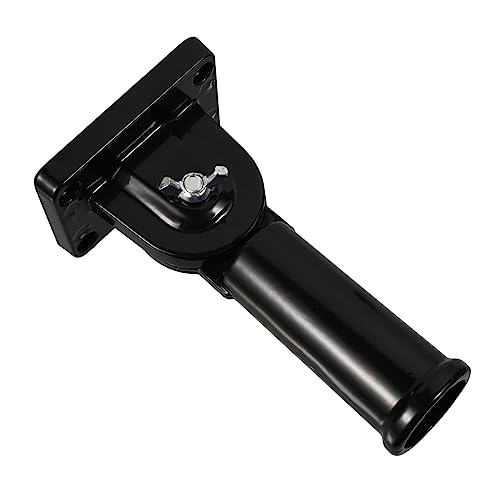 Luxshiny Verstellbarer Fahnenmast Halter Aluminium Robuste Wandhalterung für Verschiedene Flaggenstile für Nationalfeiertage und Feiern Installieren und Anpassbar für Optimalen Windwinkel von Luxshiny