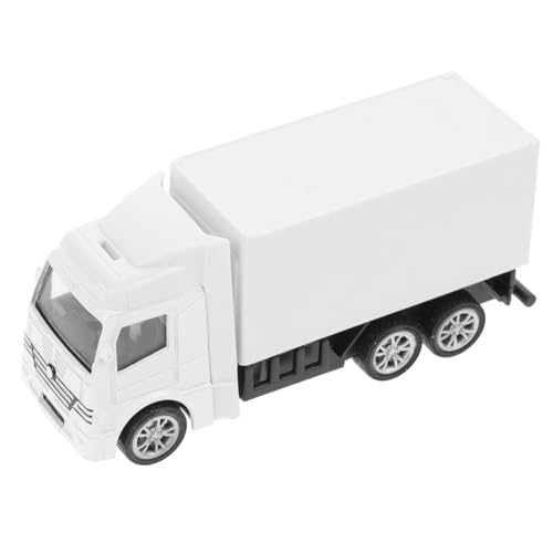 Luxshiny Vintage Truck Model aus Metall Dekorative LKW Statue für Schreibtisch Einzigartiges Handwerk Perfektes für Sammler und Autoliebhaber für Zuhause oder Büro von Luxshiny
