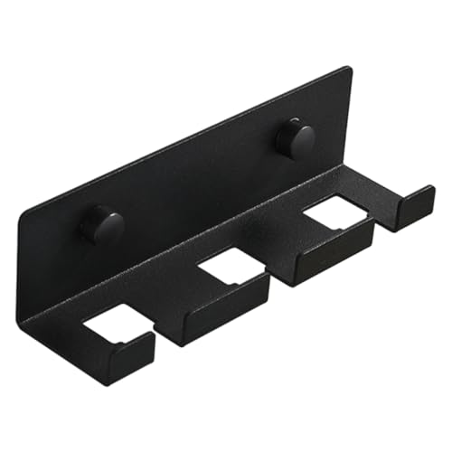 Luxshiny Wandmontierter Steckdosenhalter aus Aluminium Multifunktionale Aufbewahrung für Kabel Haken für Bad Küche Wohnzimmer und Büro Einfache Installation Selbstklebend Schwarz Luxshiny Wandmontierter Steckdosenhalter aus Aluminium Multifunktionale Aufbewahrung für Kabel Haken für Bad Küche Wohnzimmer und Büro Einfache Installation Selbstklebend Schwarz von Luxshiny