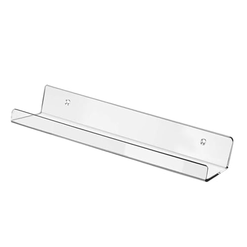 Luxshiny Wandregal aus Transparentem Schwebendes Regal für Schlafzimmer und Küche Modernes Design Hohe Temperaturbeständigkeit Wandmontierte Aufbewahrungslösung Luxshiny Wandregal aus Transparentem Schwebendes Regal für Schlafzimmer und Küche Modernes Design Hohe Temperaturbeständigkeit Wandmontierte Aufbewahrungslösung von Luxshiny