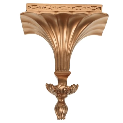 Luxshiny Wandregal im Europäischen Stil Wandablage mit Dekorativem Design für Wohnzimmer und Schlafzimmer für Pflanzen Kerzen und Kleine Dekorationen Luxshiny Wandregal im Europäischen Stil Wandablage mit Dekorativem Design für Wohnzimmer und Schlafzimmer für Pflanzen Kerzen und Kleine Dekorationen von Luxshiny