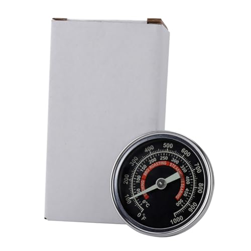 Ofen Thermometer für Fleisch und Backen Multifunktionales Langlebiges Küchenthermometer mit Leicht Ablesbarem Display für Grill und Backofen von Luxshiny