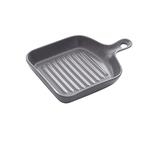 Quadratische Grillplatte Antihaftbeschichtung Mikrowellengeeignet Langlebig und Bruchsicher Geschirrhalter oder Grillplatte Quadratische Grillplatte Antihaftbeschichtung Mikrowellengeeignet Langlebig und Bruchsicher Geschirrhalter oder Grillplatte von Luxshiny