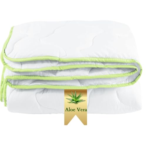 Luxury Sleep Bettdecke 155x200 cm mit Aloe-Vera aus Mikrofaser Ganzjahresdecke für Allergiker von Luxury Sleep