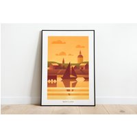 Maryland Poster von LuxuryPosterPrints