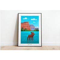 Montana Poster von LuxuryPosterPrints