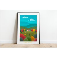 North Carolina Poster von LuxuryPosterPrints