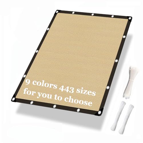 Luxurysail Sonnenschutznetz für den Garten Stoff Schattennetz für den Außenbereich Windschutzscheibe Schatten Hinterhof Terrasse Balkon inkl. Kabelbinder 9 Farben 444 Größen Sand 2.4x4.8m Luxurysail Sonnenschutznetz für den Garten Stoff Schattennetz für den Außenbereich Windschutzscheibe Schatten Hinterhof Terrasse Balkon inkl. Kabelbinder 9 Farben 444 Größen Sand 2.4x4.8m von Luxurysail