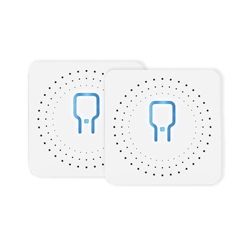 Im Set smarter WiFi Controller ferngesteuert Ein- und Ausschalten z.B. für Lampen Fernseher Wasserkocher per App Sprachsteuerung Timer funktion Alexa Google Tuya (2x WiFi Controller) von Luxus-Time