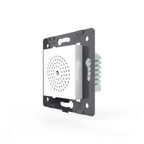LIVOLO Einbau Akustik Sensor Geräuschesensor für DE Standard Unterputzdose Akustikschalter Unterputzmontage Präsenzmelder Erkennung Sicherheit Automatisch Licht einschalten XJY-QB-53 von Luxus-Time