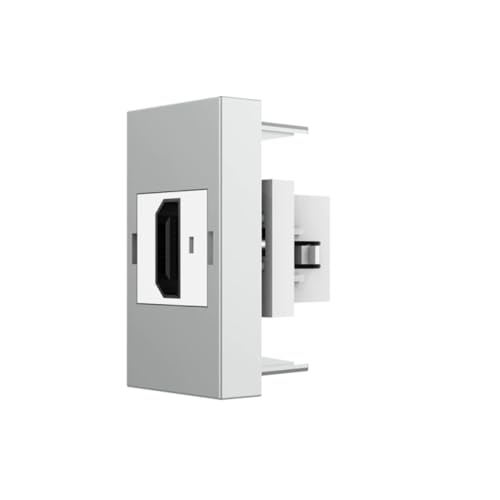 LIVOLO Glas Touch Lichtschalter Funkschalter Steckdosen Wechselschalter uvm in grau (HDMI Dose VL-HDMI-15 (1/2)) von Luxus-Time