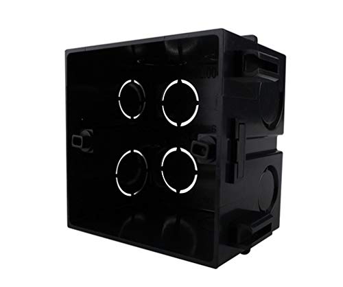 LIVOLO Glas Touch Lichtschalter Funkschalter Steckdosen Wechselschalter uvm in weiß (5x Unterputzdose UK-86-WSMB) von Luxus-Time