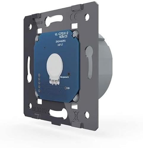 LIVOLO Glas Touch Lichtschalter Funkschalter Steckdosen Wechselschalter uvm in weiß (Modul: Timer 30 Sekunden VL-C701T) von Luxus-Time