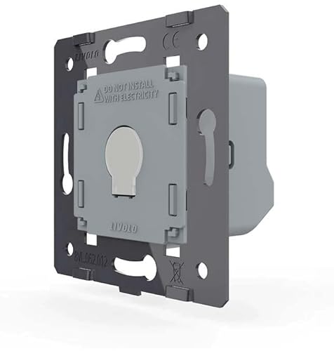 LIVOLO Glas Touch Lichtschalter Funkschalter Steckdosen Wechselschalter uvm in weiß (Modul: Wechselschalter VL-C701S) von Luxus-Time