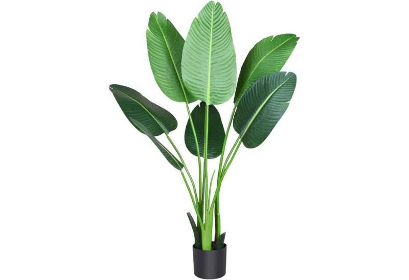 Kunstbaum Künstliche Pflanze Paradiesvogelbaum Topf Wohnzimmer Garten 1 120 cm, LuxusKollektion von LuxusKollektion