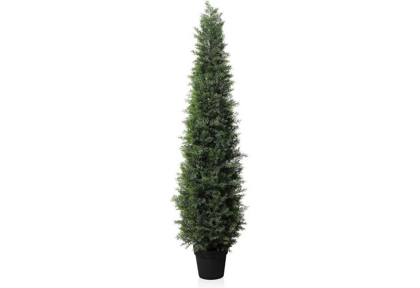Kunstbaum Kunstpflanze Zeder Konifere Topf Wohnzimmer Outdoor UV 1 150 cm, LuxusKollektion von LuxusKollektion