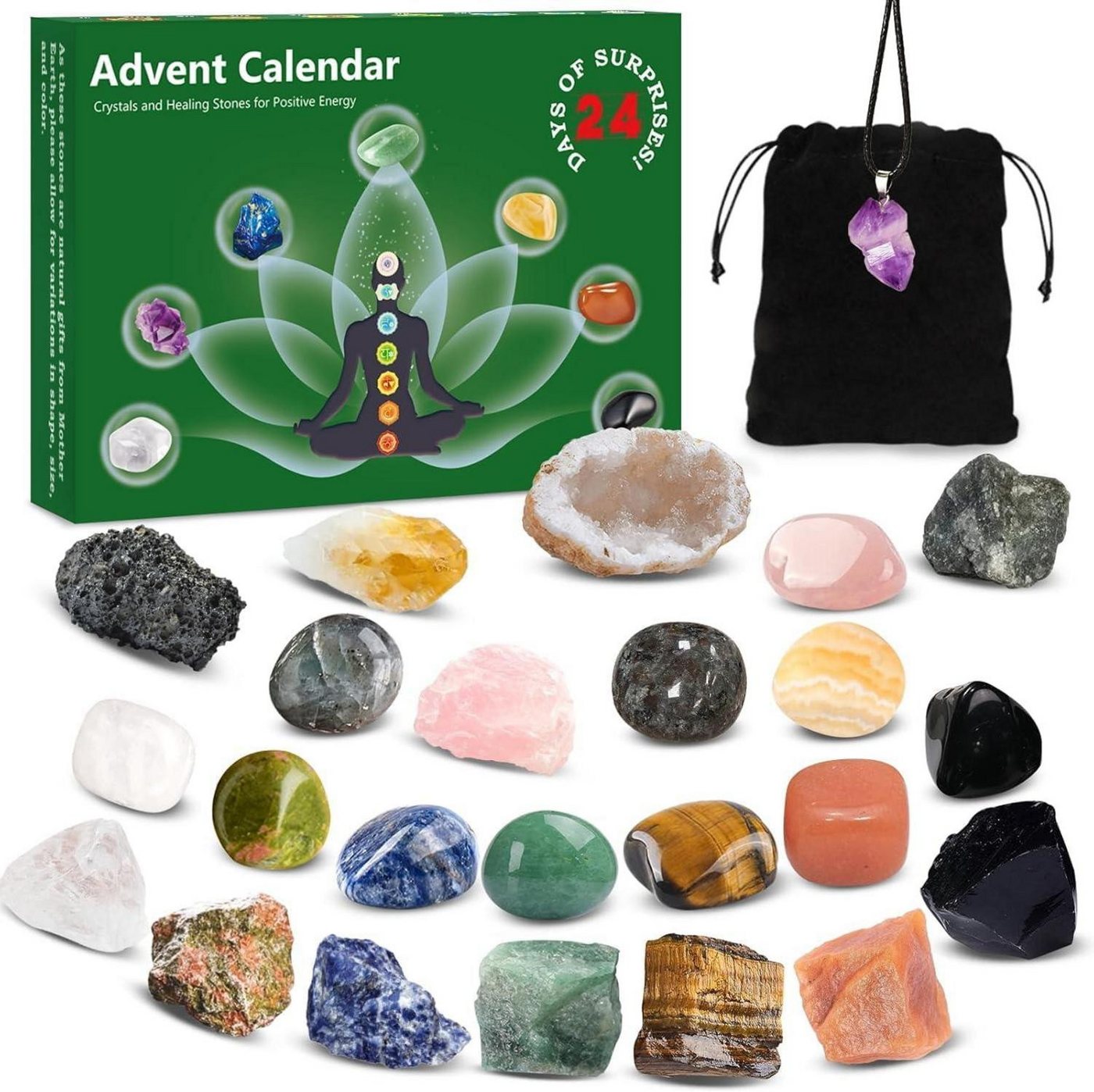 LuxusKollektion Adventskalender Adventskalender 2024 Kinder Kristall 24 Tage Natur Edelsteine Geologie LuxusKollektion Adventskalender Adventskalender 2024 Kinder Kristall 24 Tage Natur Edelsteine Geologie von LuxusKollektion