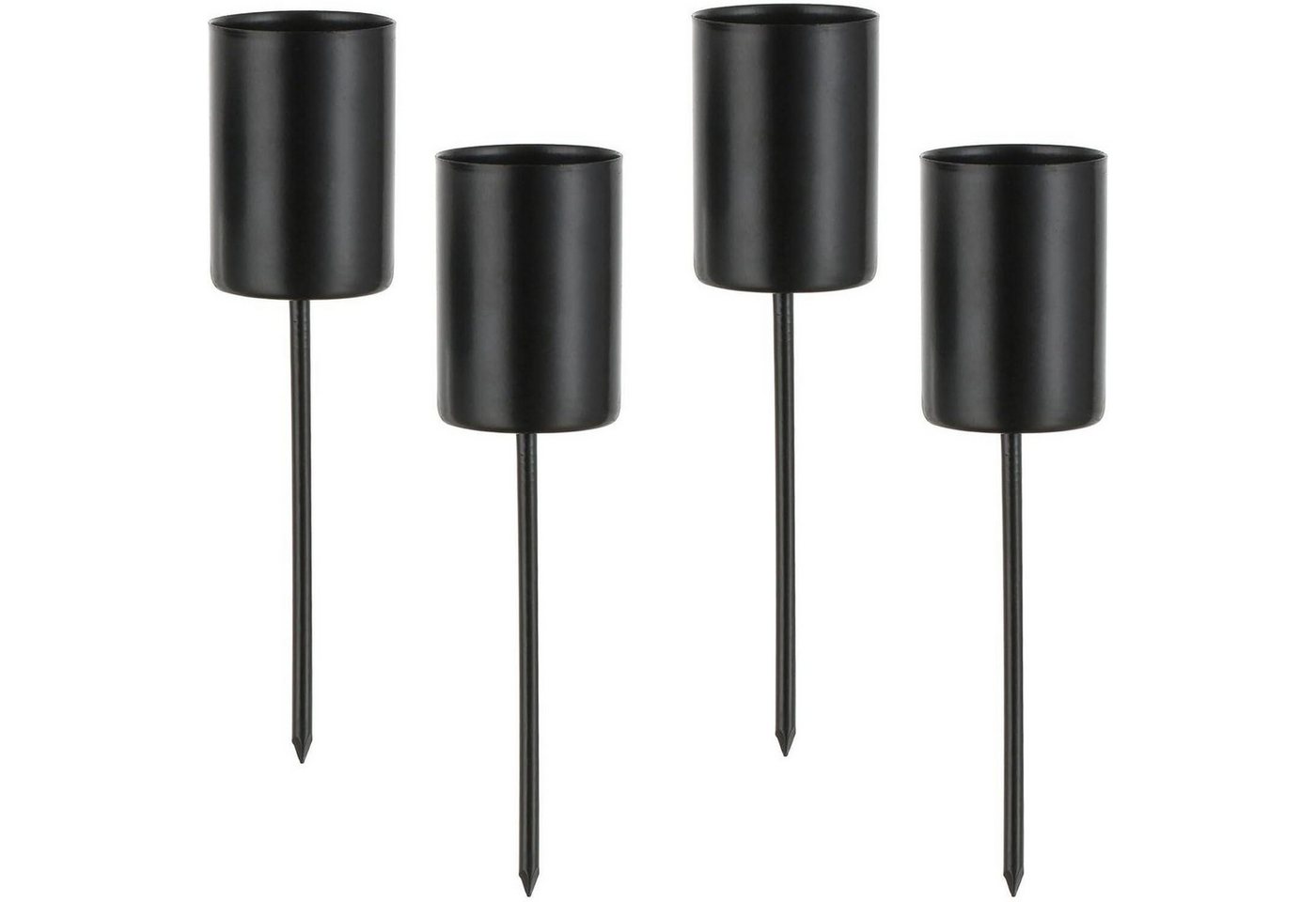 LuxusKollektion Adventsleuchter Kerzenhalter Adventskranz Stabkerzen Metall Weihnachten 4 Schwarz LuxusKollektion Adventsleuchter Kerzenhalter Adventskranz Stabkerzen Metall Weihnachten 4 Schwarz von LuxusKollektion