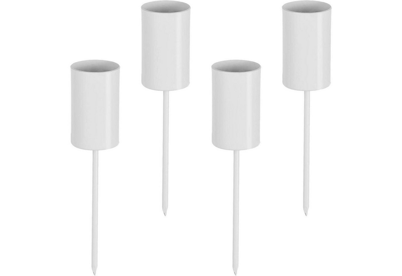 LuxusKollektion Adventsleuchter Stabkerzenhalter Adventskranz Kerzenstecker Metall Kranz 4 Weiß LuxusKollektion Adventsleuchter Stabkerzenhalter Adventskranz Kerzenstecker Metall Kranz 4 Weiß von LuxusKollektion