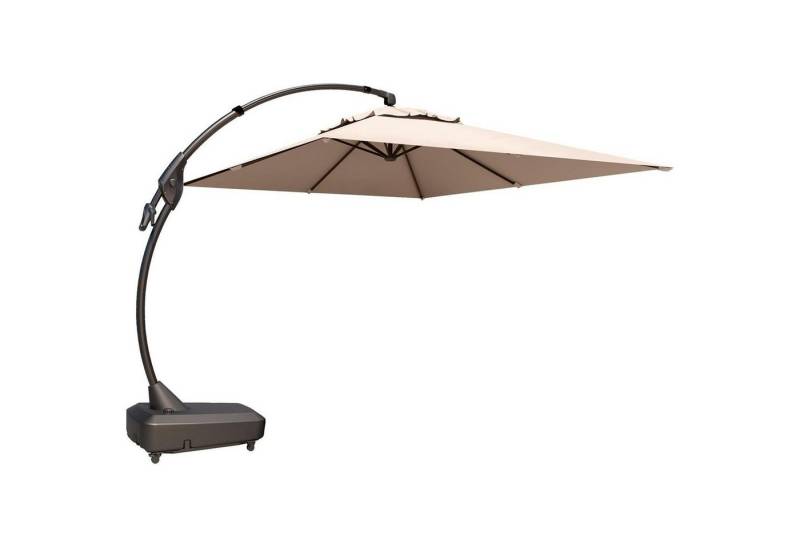 LuxusKollektion Ampelschirm Sonnenschirm Rechteck 2.7x3.6m UPF50 Kurbel Beige Rechteck 2.7M*3.6M LuxusKollektion Ampelschirm Sonnenschirm Rechteck 2.7x3.6m UPF50 Kurbel Beige Rechteck 2.7M*3.6M von LuxusKollektion