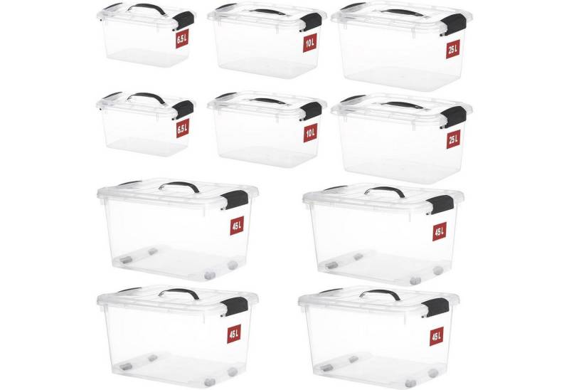 LuxusKollektion Aufbewahrungsbox 10er Spielzeug Organizer Aufbewahrungsbox Stapelbar & Größer BPA Frei LuxusKollektion Aufbewahrungsbox 10er Spielzeug Organizer Aufbewahrungsbox Stapelbar & Größer BPA Frei von LuxusKollektion