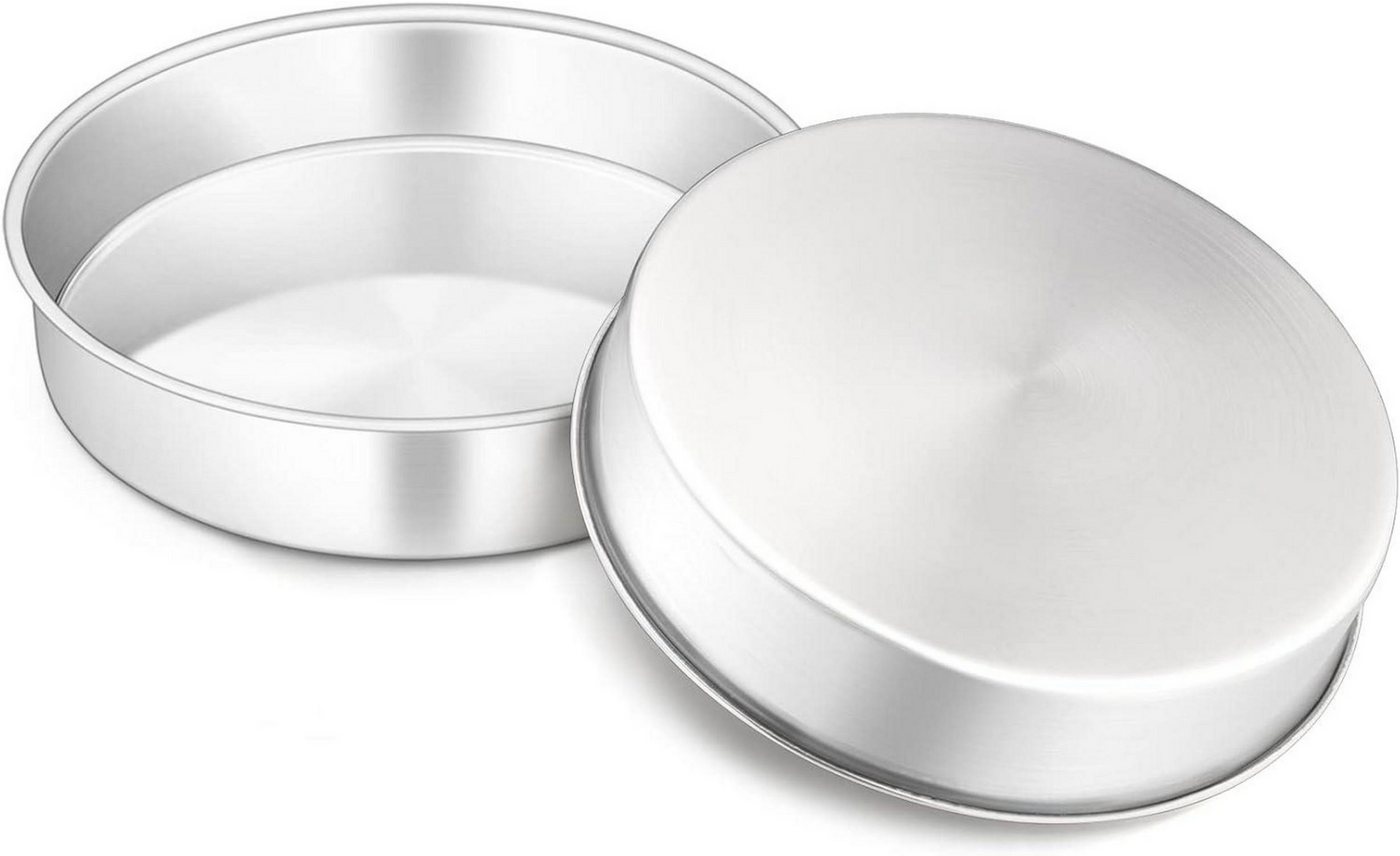 LuxusKollektion Back-Set Backform 2er Set Edelstahl Rund 20cm Kuchenform Kuchenbackform LuxusKollektion Back-Set Backform 2er Set Edelstahl Rund 20cm Kuchenform Kuchenbackform von LuxusKollektion