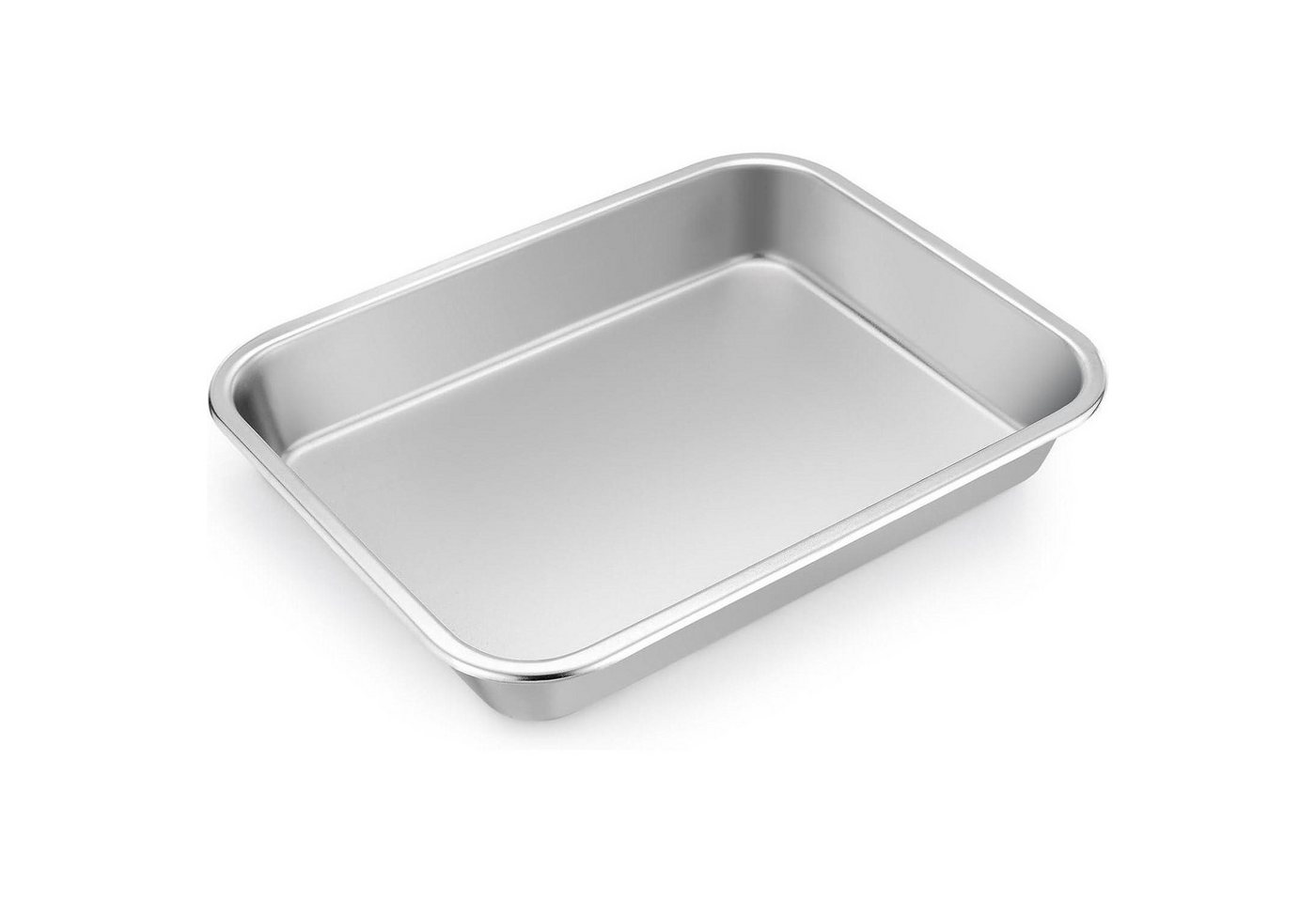 LuxusKollektion Backform Backblech Edelstahl Rechteckig 27 x 21 x 4,5 cm 1 27*21*4,5cm von LuxusKollektion
