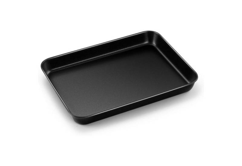 LuxusKollektion Backform Backblech mini rechteckig Karbonstahl Schwarz 23,6 x 17,6 x 2,5cm von LuxusKollektion