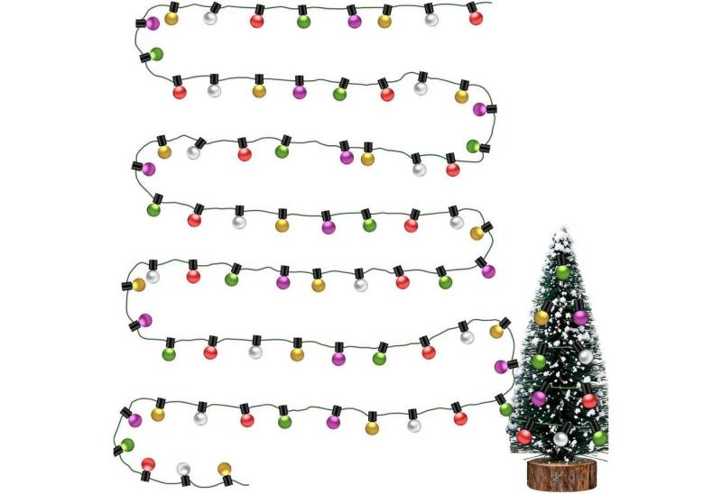 LuxusKollektion Baumbehang Puppenhaus Zubehör Lichterkette 2M Wichtel Lichterkette Miniatur von LuxusKollektion