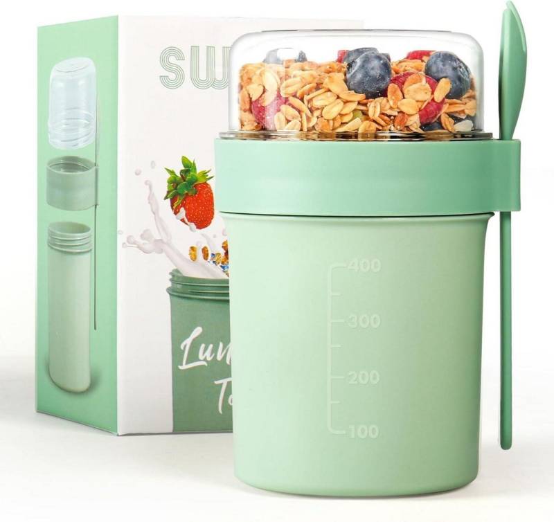 LuxusKollektion Becher Müslibecher Joghurtbecher Porridge Becher to Go Lunchpot von LuxusKollektion