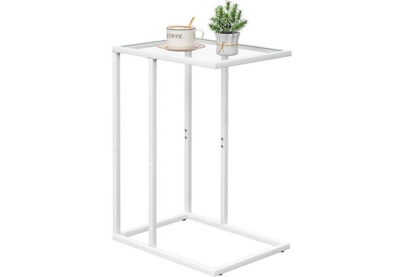 LuxusKollektion Beistelltisch Beistelltisch C Form Sofa Glas Weiß 1PC Weiß LuxusKollektion Beistelltisch Beistelltisch C Form Sofa Glas Weiß 1PC Weiß von LuxusKollektion