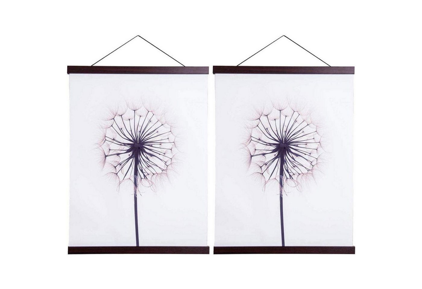 LuxusKollektion Bilderleiste Posterleiste A0 Posterschiene Nussbaum 84L x 1.8B cm 2 Packungen von LuxusKollektion