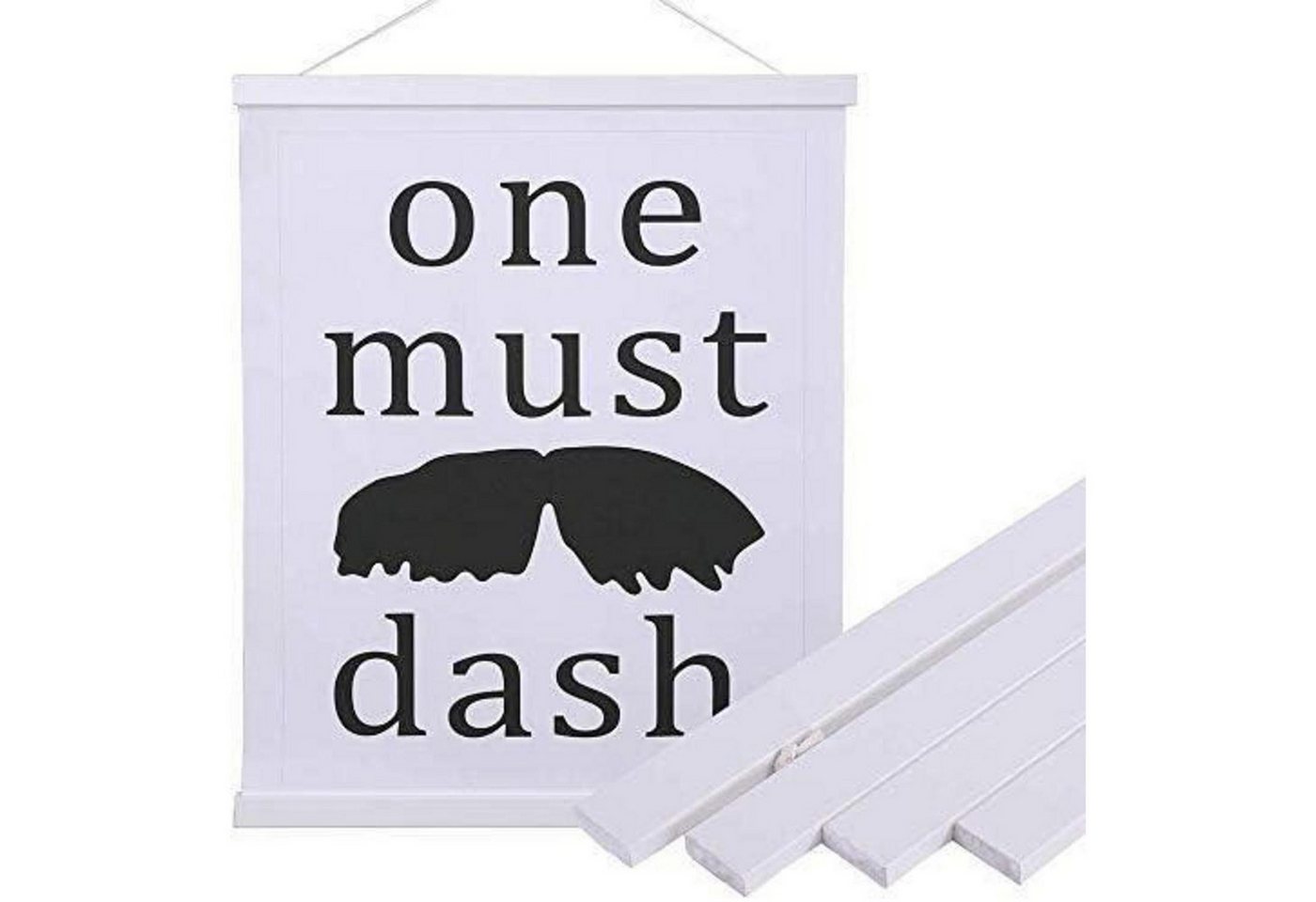 LuxusKollektion Bilderleiste Posterleiste Magnet Holz Aufhänger Bilderleiste Weiß 91L x 1.8B cm LuxusKollektion Bilderleiste Posterleiste Magnet Holz Aufhänger Bilderleiste Weiß 91L x 1.8B cm von LuxusKollektion