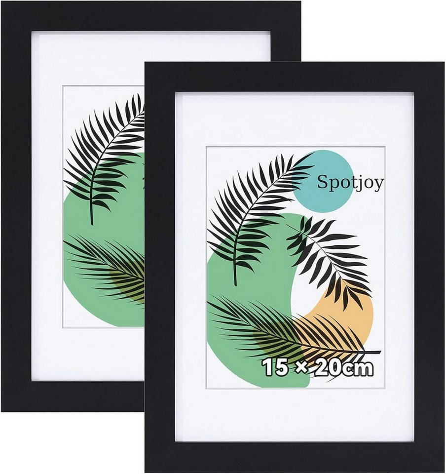 LuxusKollektion Bilderrahmen-Set Bilderrahmen 15x20 cm 2er Set Fotorahmen Posterrahmen Holzrahmen LuxusKollektion Bilderrahmen-Set Bilderrahmen 15x20 cm 2er Set Fotorahmen Posterrahmen Holzrahmen von LuxusKollektion